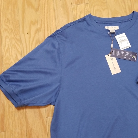John W. Nordstrom Blue T-Shirt XL - Picture 6 of 8